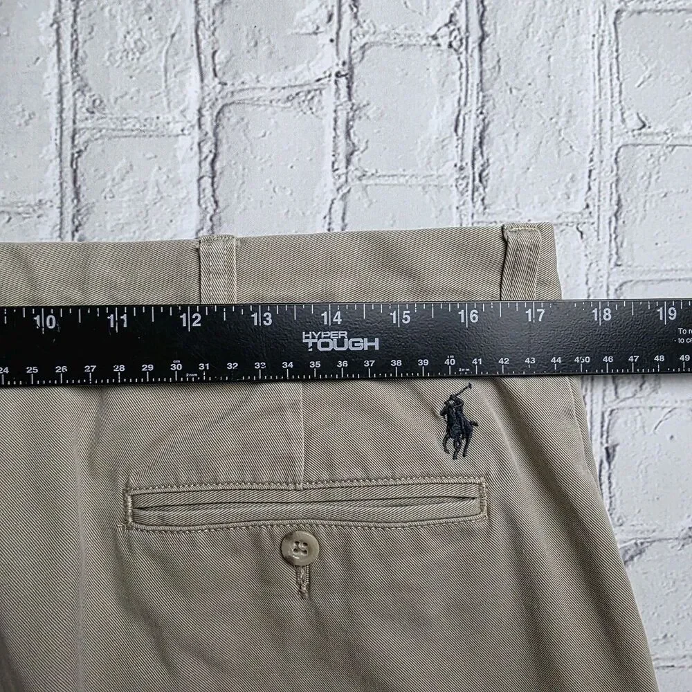 Polo Ralph Lauren Men's 34x34 Khaki Beige Preston Chino Pants